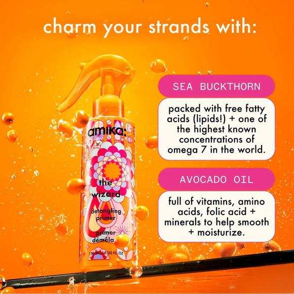 Amika the wizard detangling primer 17 fl oz Refill. New! - Picture 3 of 3
